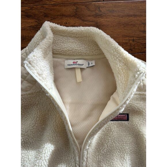 Vineyard Vines White Wool Vest size S - Picture 2 of 5